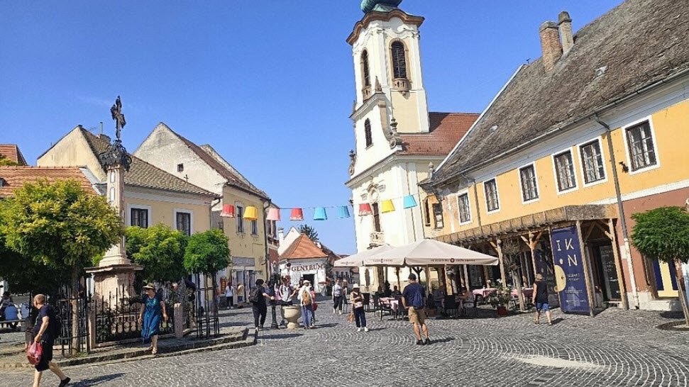 Szentendre Old Town, Szentendre, near Budapest, Hungary